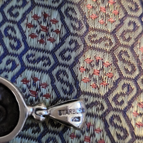 Sterling Silver Citrine and ammonium pendant - Picture 3 of 4